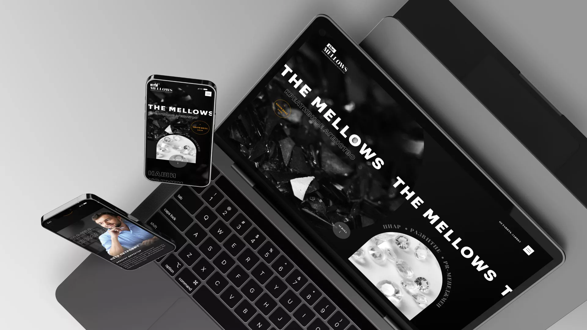 Разработка сайта креативного агентства «The Mellows» в Щиграх