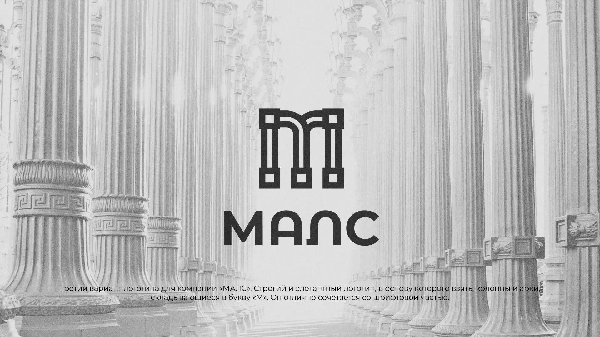 Разработка логотипа компании «МАЛС» в Щиграх