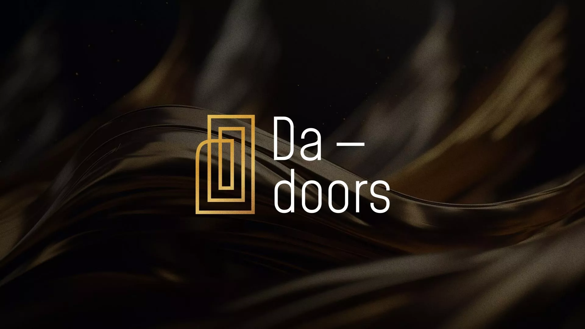 Разработка логотипа для компании «DA-DOORS» в Щиграх